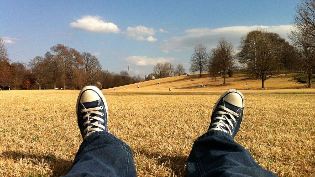 Sich entspannen gehört auch zum Arbeitsalltag dazu. 