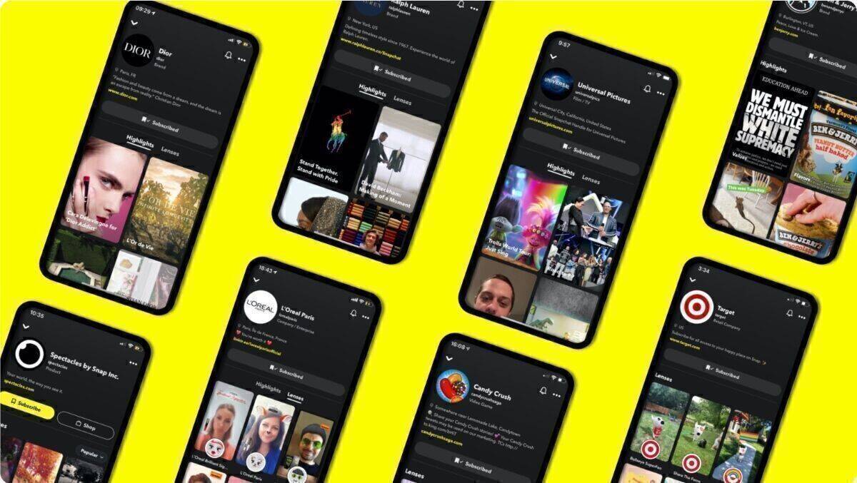 Langfristig will Snapchat auch mit E-Commerce Geld verdienen.