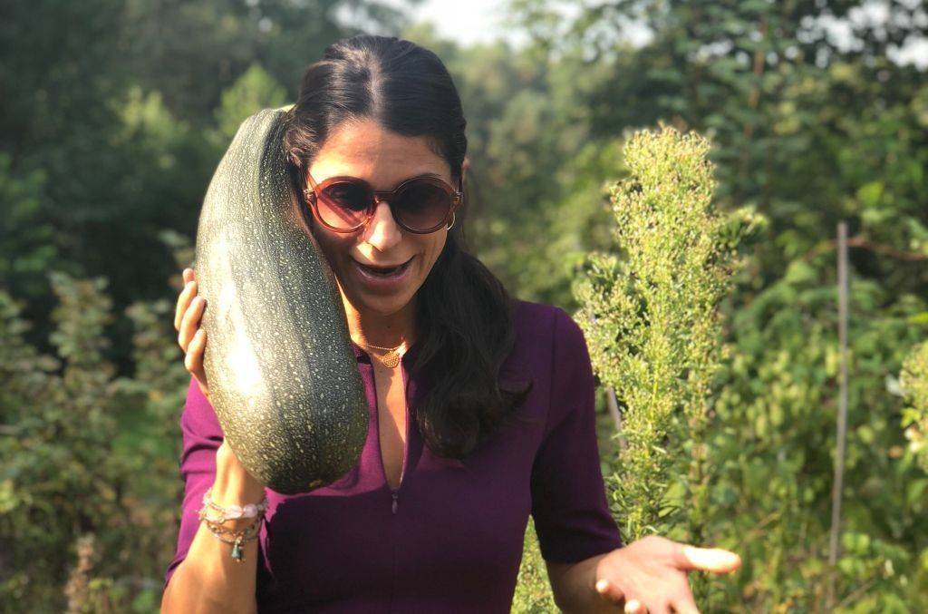 Der Kreativprozess ist das wichtigste, meint Vian Feldhusen. Sogar in ihrem Garten!