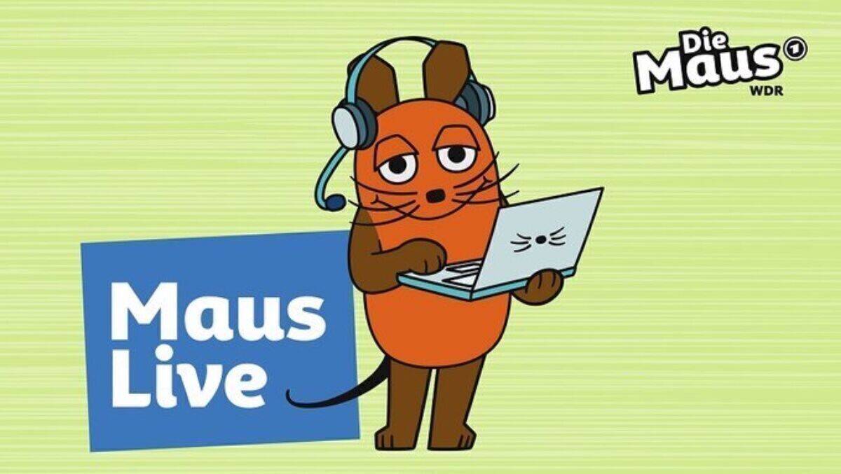Life is live – das gilt jetzt auch für "Die Sendung mit der Maus".