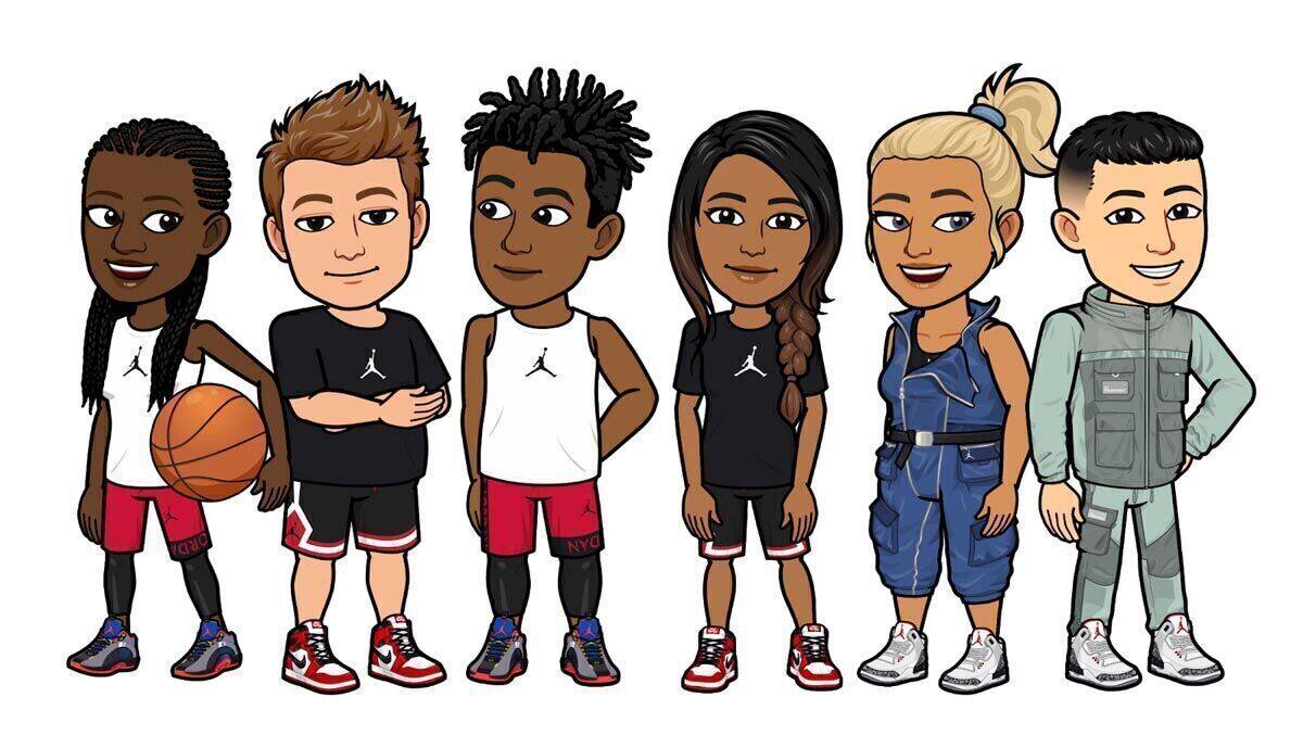 Die US-Marke Nike und die Plattform Snapchat bieten digitale Bekleidung und Sneakers an.