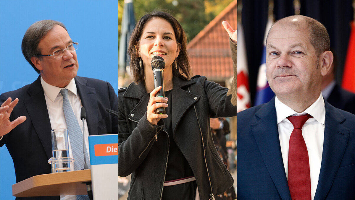 Armin Laschet, Annelena Baerbock oder Olaf Scholz – die drei Kandidat:innen im Kanzler-Markencheck?
