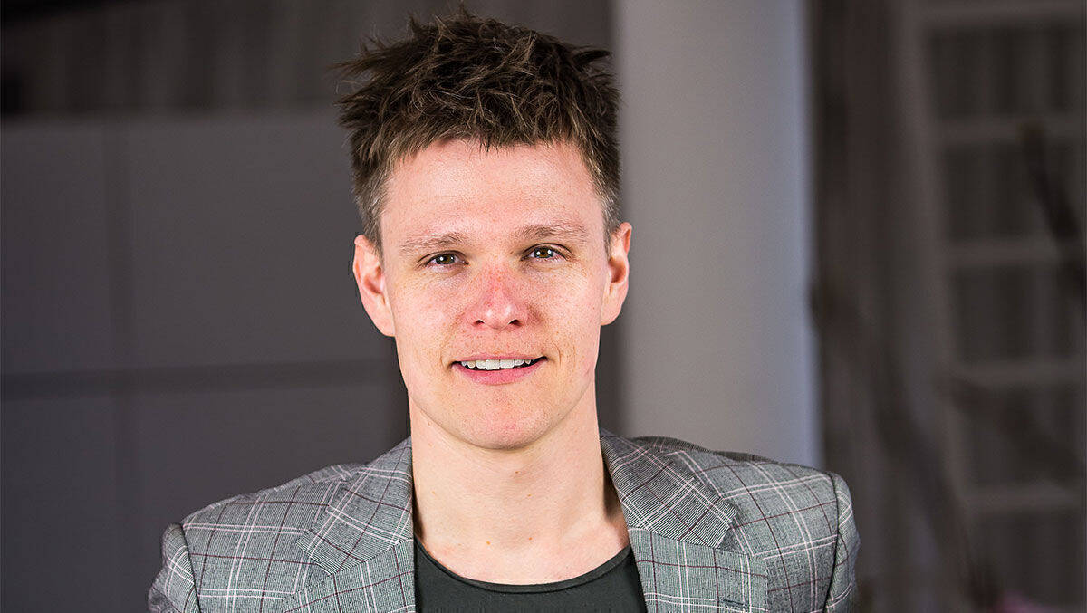 Matthias Riegel betreute den Grünen-Wahlkampf.