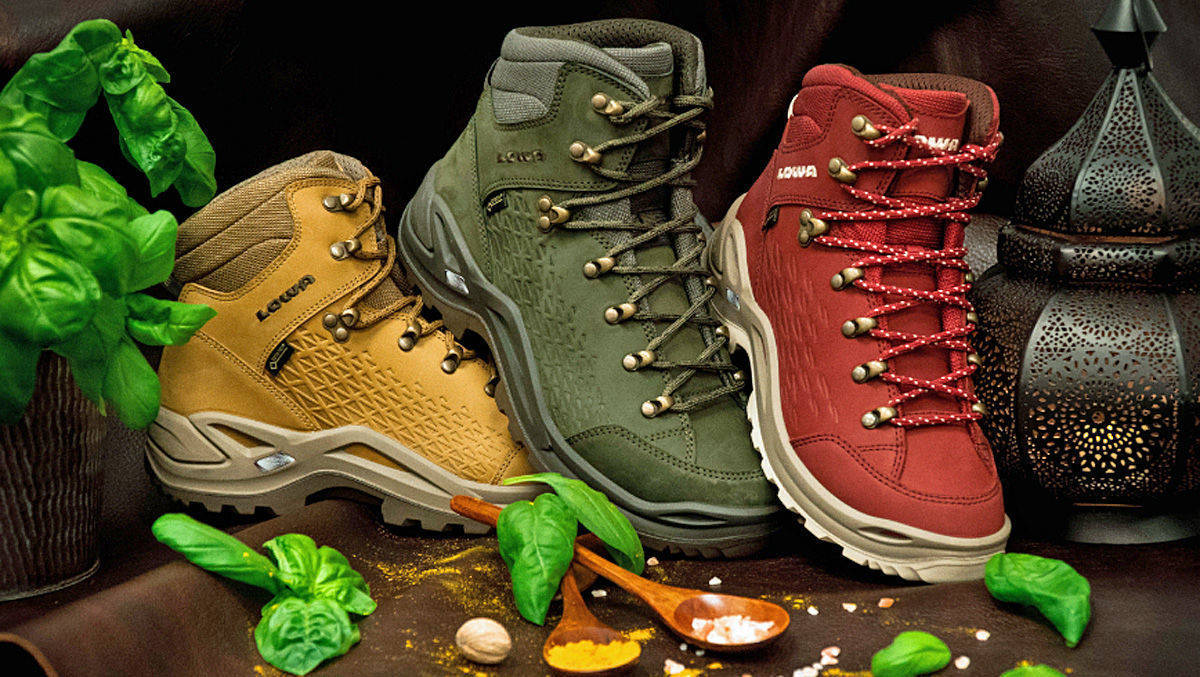 Bunt wie Gewürze: die limitierte Sonderausgabe erfolgreicher Lowa-Schuhmodelle