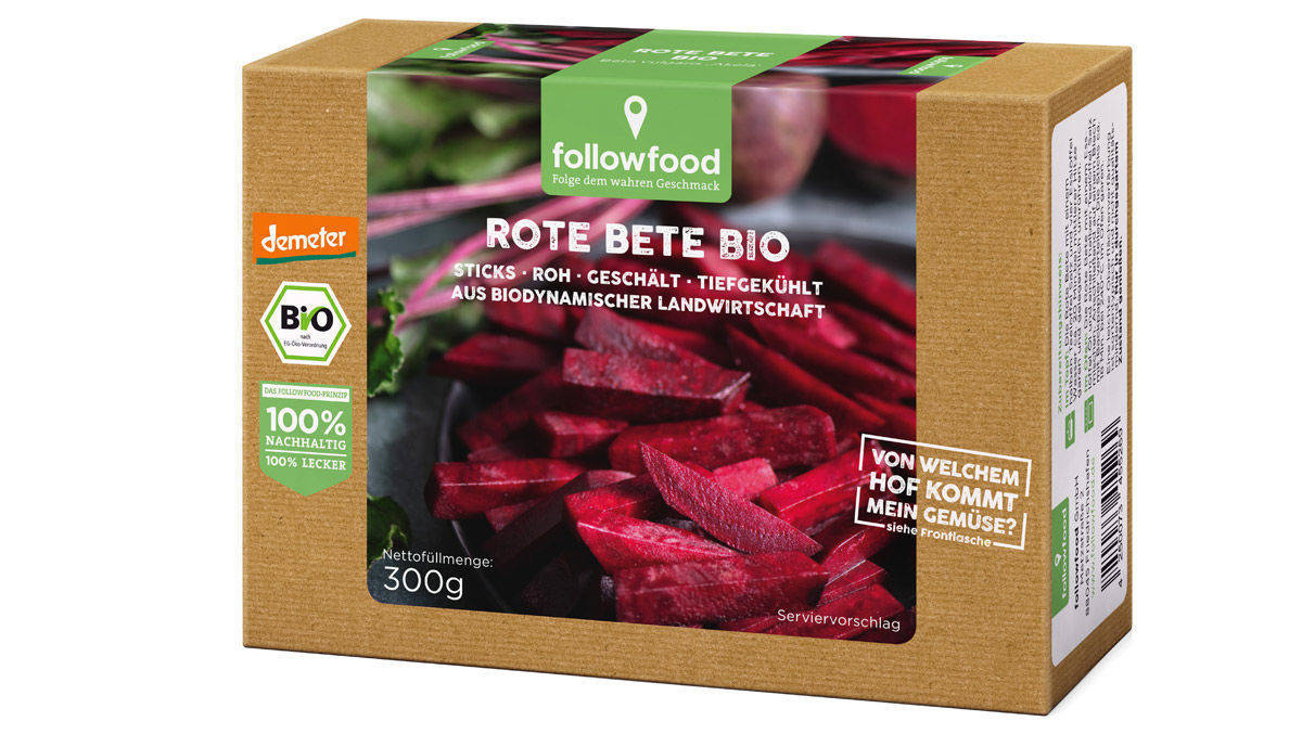Sechs Gemüseprodukte ergänzen das Followfood-Sortiment